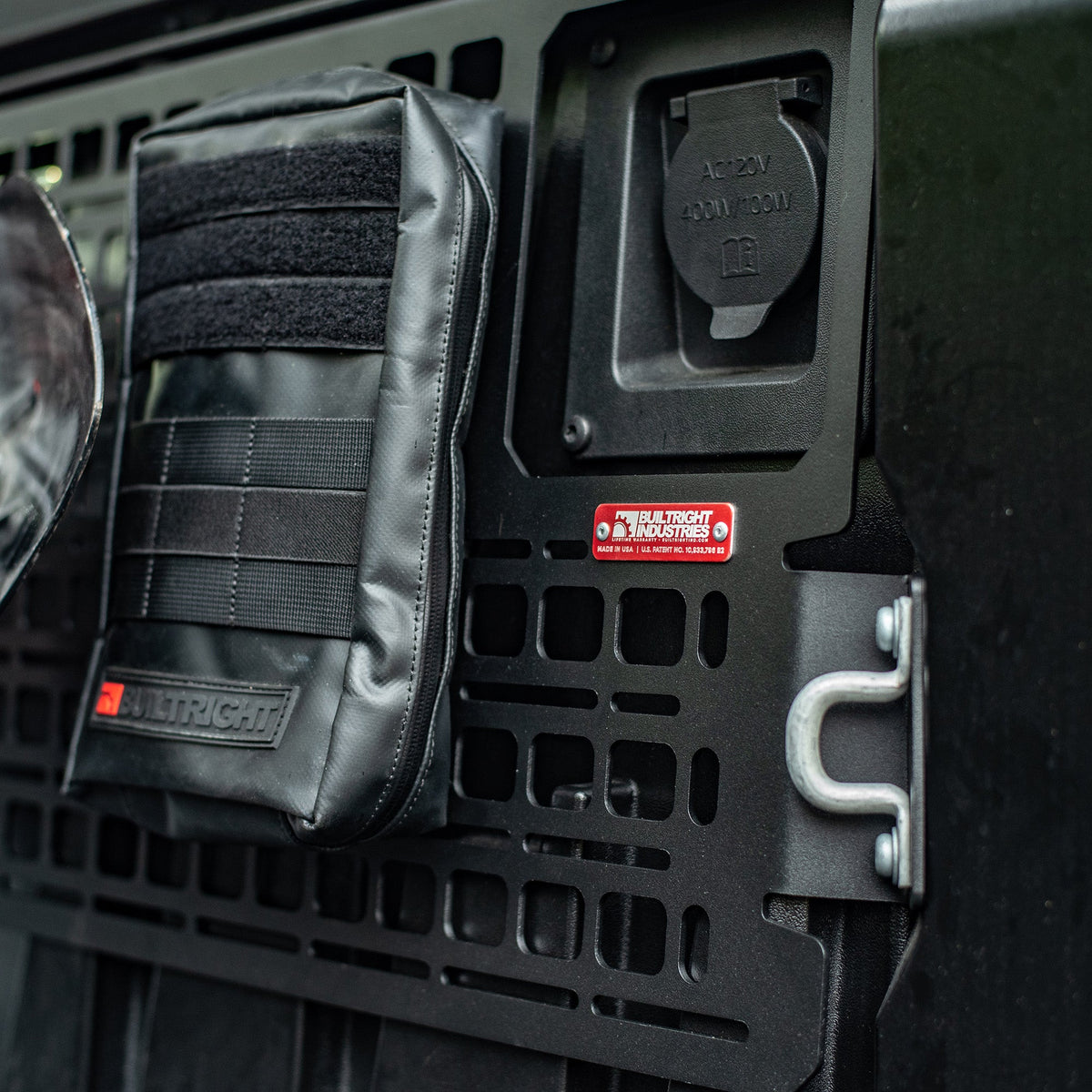 BuiltRight Industries Bedside Rack MOLLE Panel System | Toyota Tundra (2022+)
