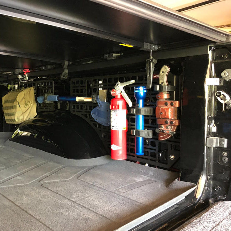 BuiltRight Industries Bedside Rack MOLLE Panel System | RAM 1500 (2019+)