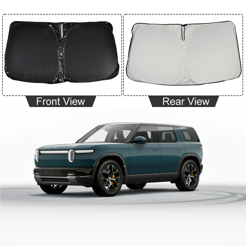 EVBASE Windshield Sunshade for Rivian R2 Front Window Shade Sun Protection Heat Insulation