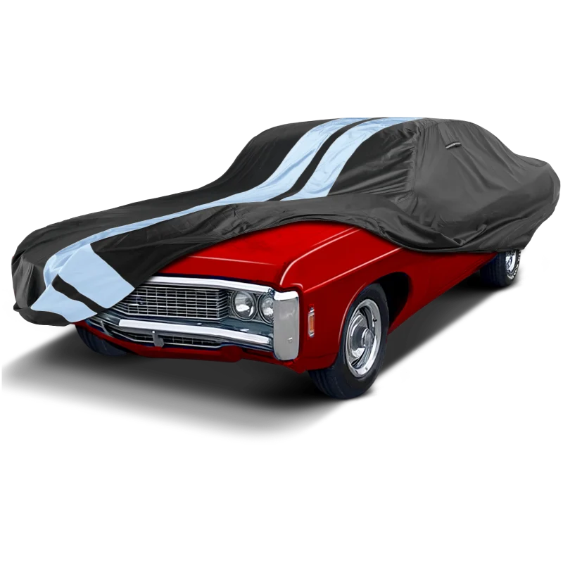 iCarCover Chevrolet Bel Air Black Gray Pro Series Car Cover