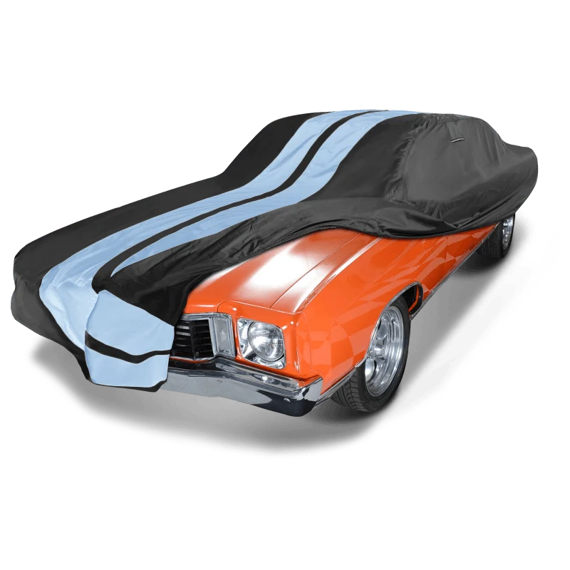 iCarCover Chevrolet Monte Carlo Black Gray Pro Series Car Cover
