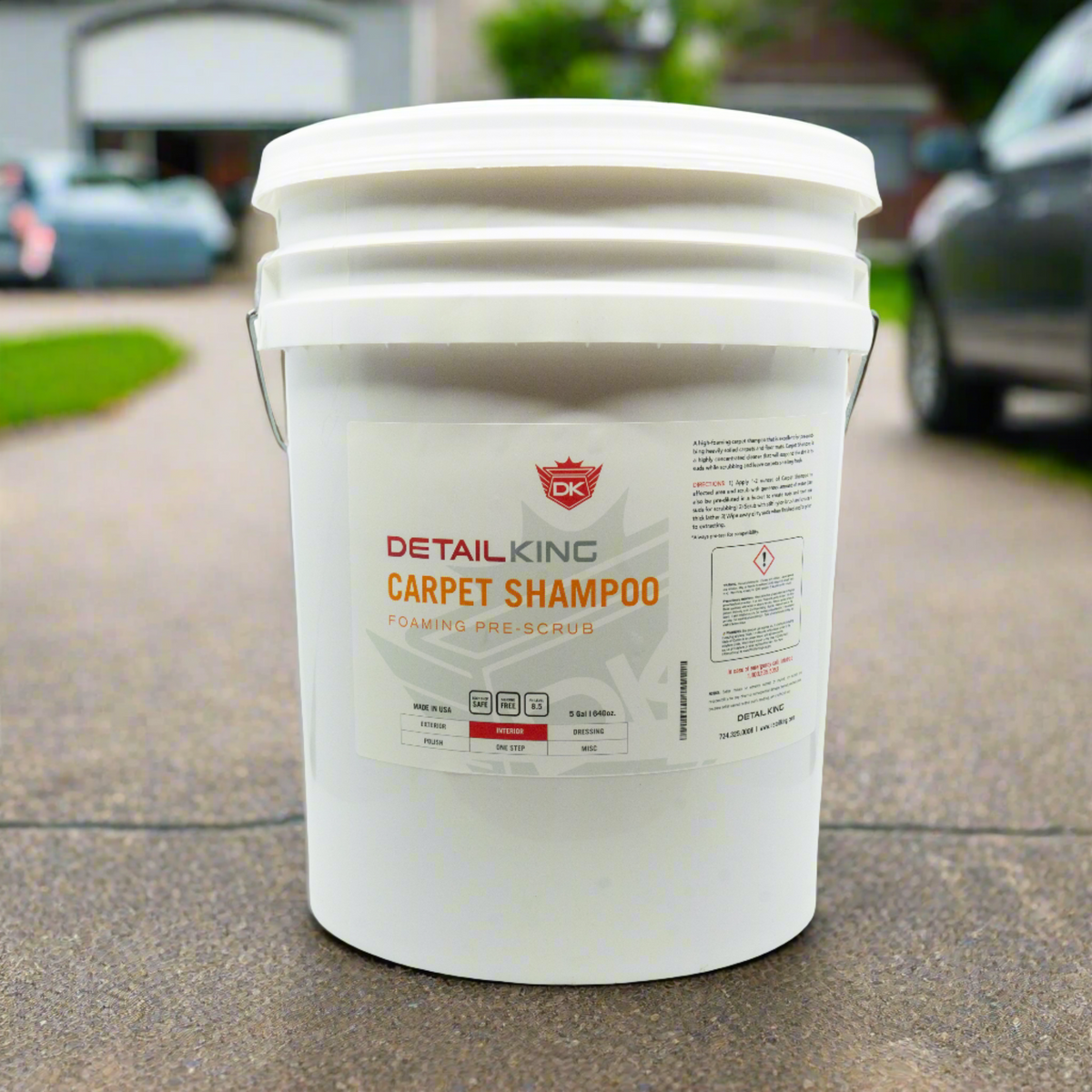 Detail King Automotive Carpet Cleaner & Upholstery Shampoo