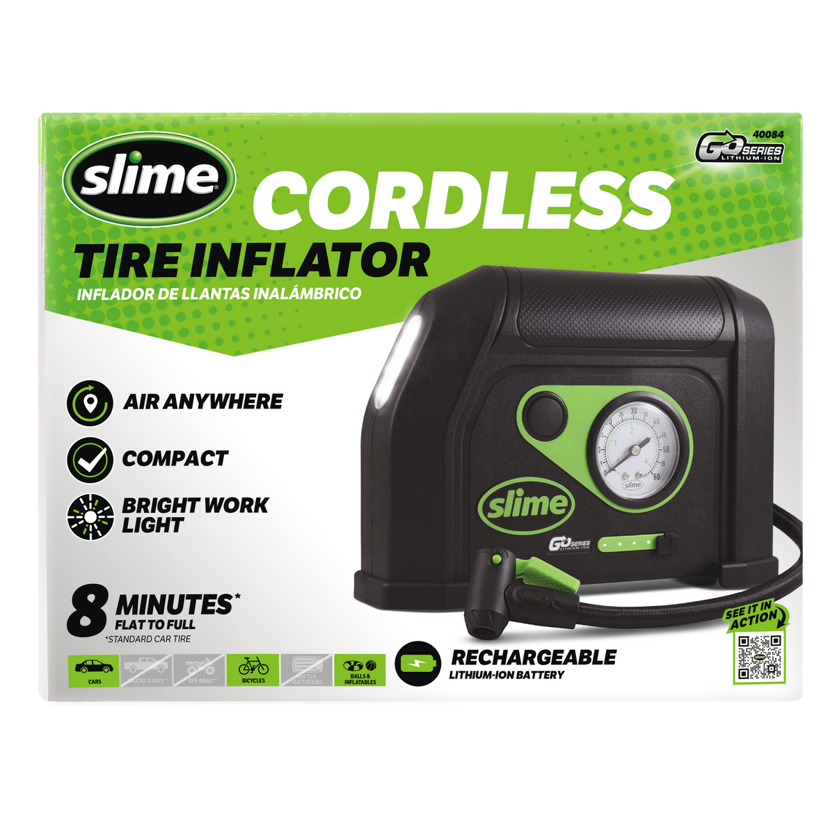 Slime Cordless Tire Inflator