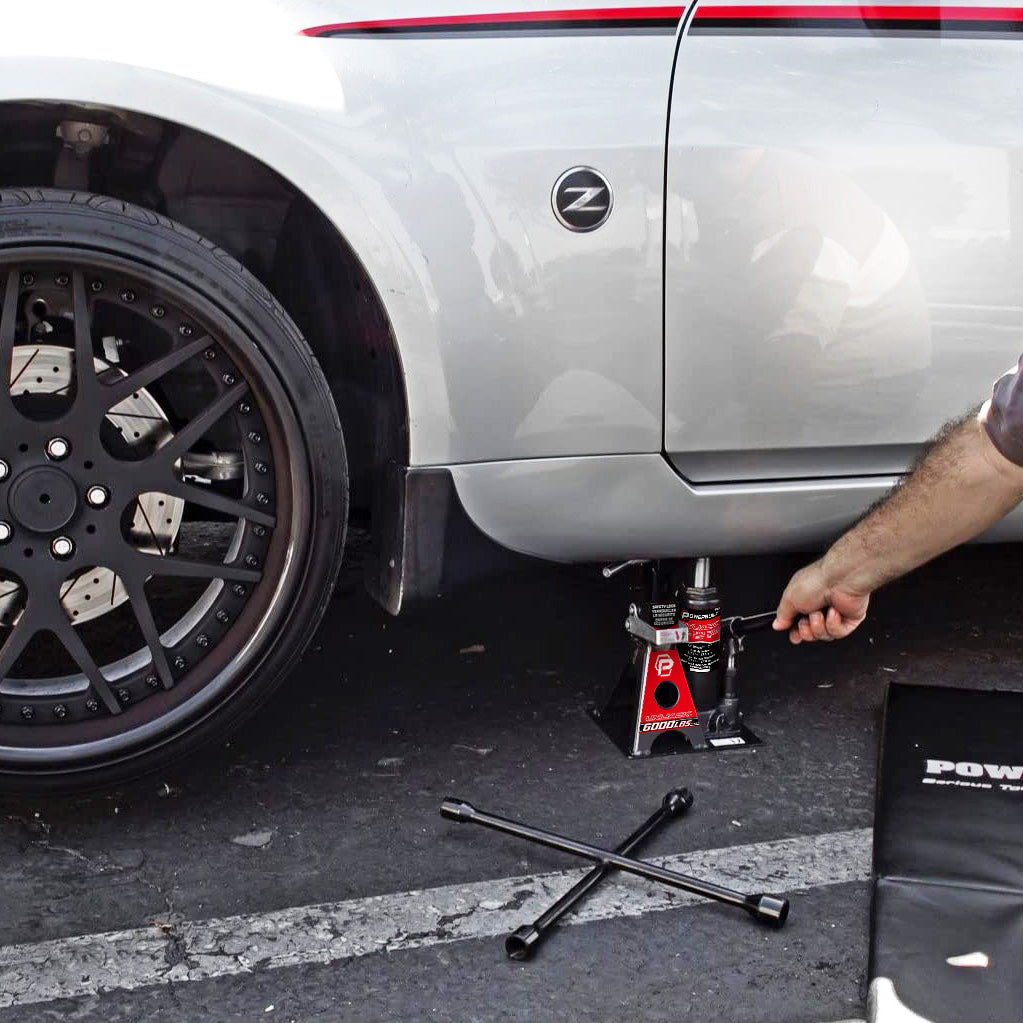 Powerbuilt 6000 Lb. Unijack Bottle Jack & Jackstand in One
