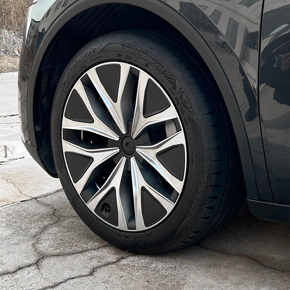 Yeslak Arachnid 3.0 Style 19" Wheel Covers for Tesla Model Y L 6-Seater