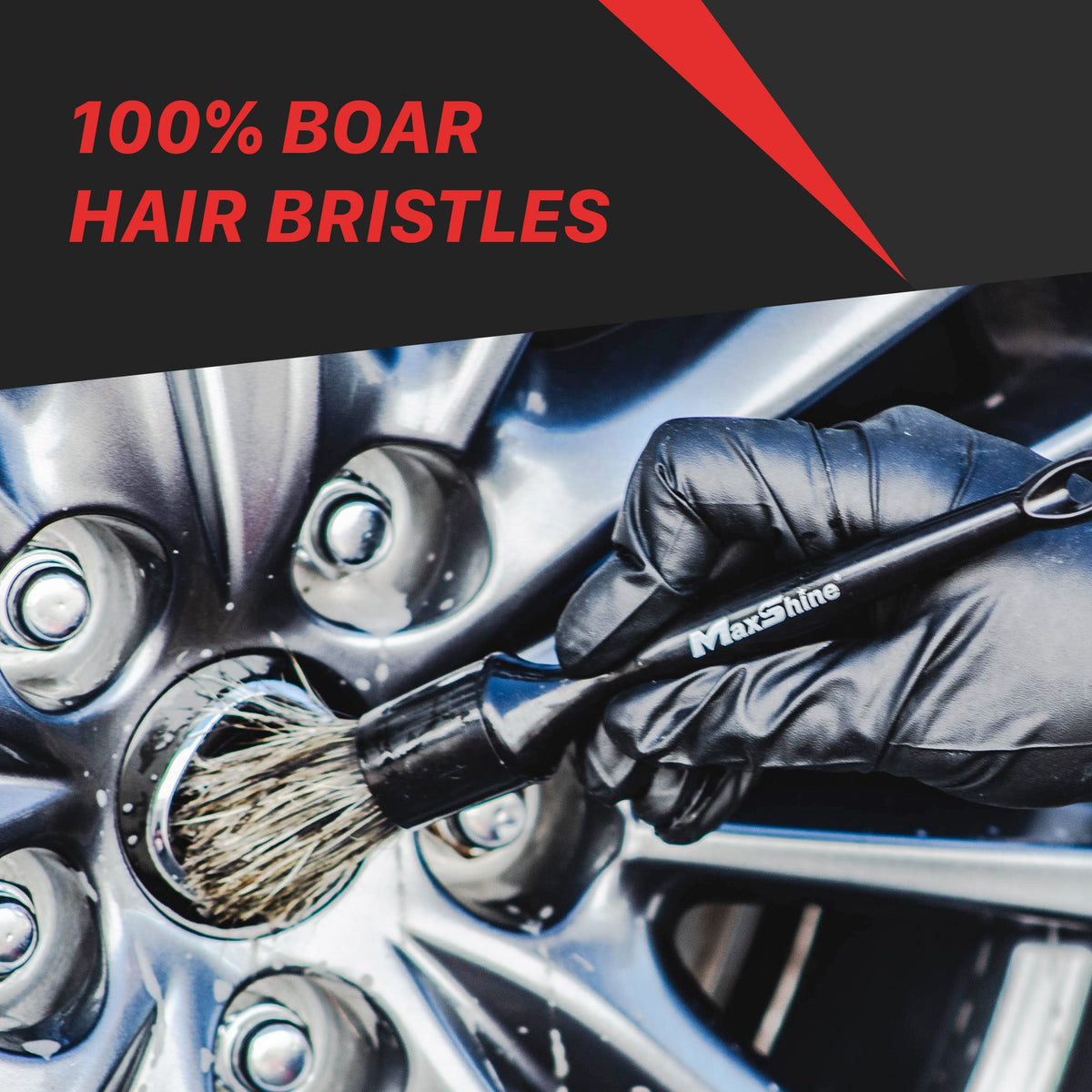 MaxShine Premium Interior & Exterior Detailing Brushes