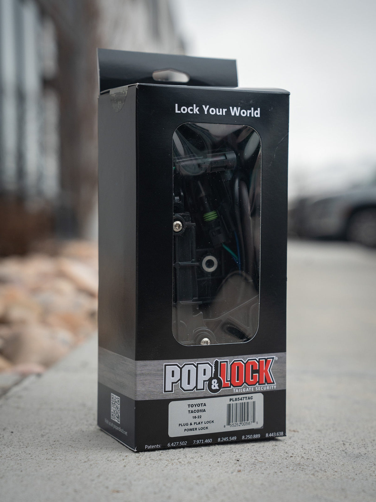 Pop & Lock Powered Tailgate Lock For Tacoma (1995-2023)