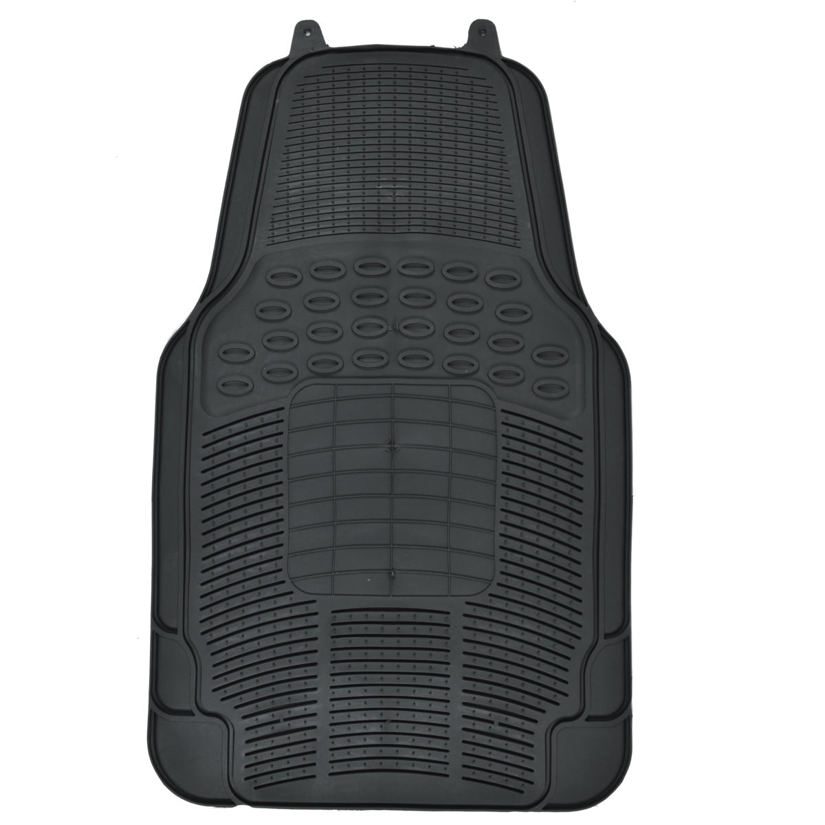 BDK Armored Super Hero Car Floor Mats - Officially Licensed DC Comics - All Weather Heavy Duty Auto Interior Liners for Car Truck Van SUV