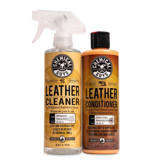 Chemical Guys Leather Care Starter Kit