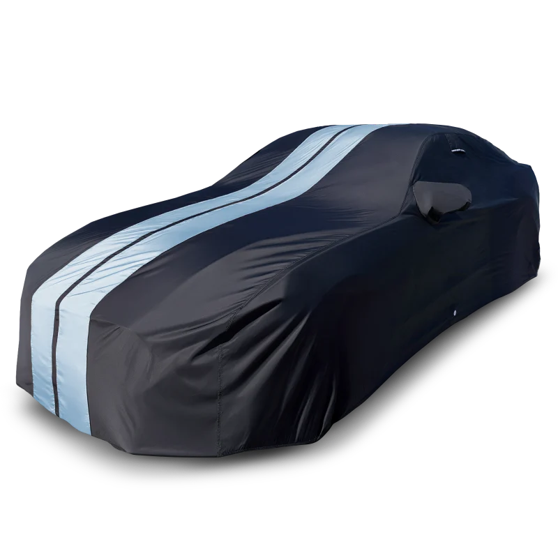 iCarCover Chevrolet Camaro ZL1 Black Gray Pro Series Car Cover