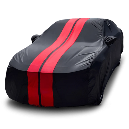 iCarCover Dodge Neon Black Red Pro Series Car Cover