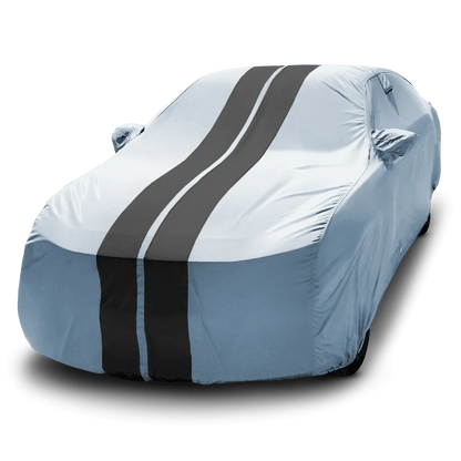 iCarCover Chevrolet Impala Gray Black Pro Series Car Cover