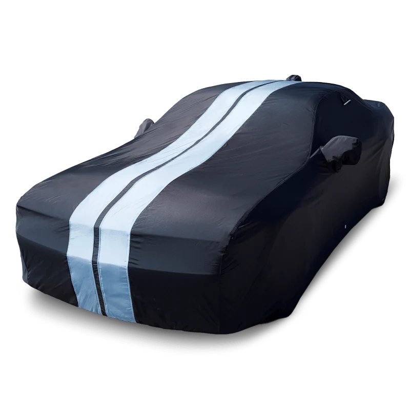 iCarCover Chevrolet Camaro ZL1 Black Gray Pro Series Car Cover