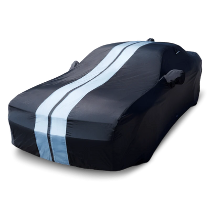 iCarCover Chevrolet Camaro ZL1 Black Gray Pro Series Car Cover