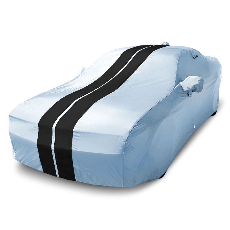iCarCover Chevrolet Camaro ZL1 Gray Black Pro Series Car Cover