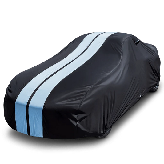 iCarCover Chevrolet Sprint 1985-1992 Black Gray Pro Series Car Cover
