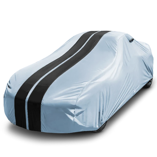 iCarCover Chevrolet Sprint 1985-1992 Gray Black Pro Series Car Cover