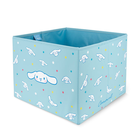 Sanrio Cinnamoroll Car Trunk Organizer and Storage Bin - Collapsible Compartment, Heavy Duty, Fold Up for Easy Storage, Automotive Seat Cargo for