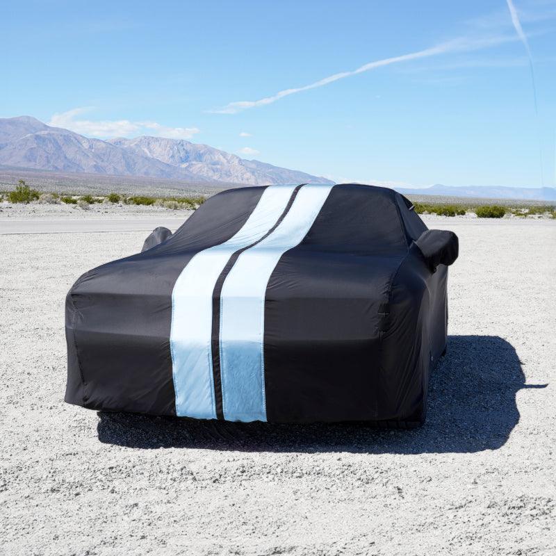 iCarCover Chevrolet Camaro ZL1 Black Gray Pro Series Car Cover