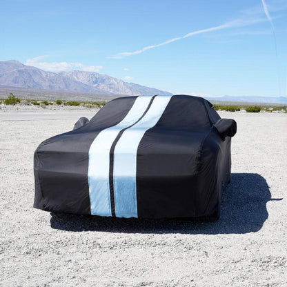 iCarCover Chevrolet Camaro ZL1 Black Gray Pro Series Car Cover