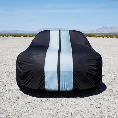 iCarCover Chevrolet Sprint 1985-1992 Black Gray Pro Series Car Cover