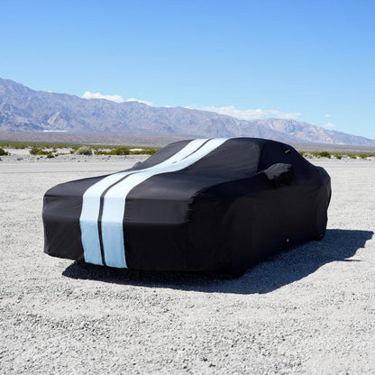 iCarCover Chevrolet Camaro ZL1 Black Gray Pro Series Car Cover