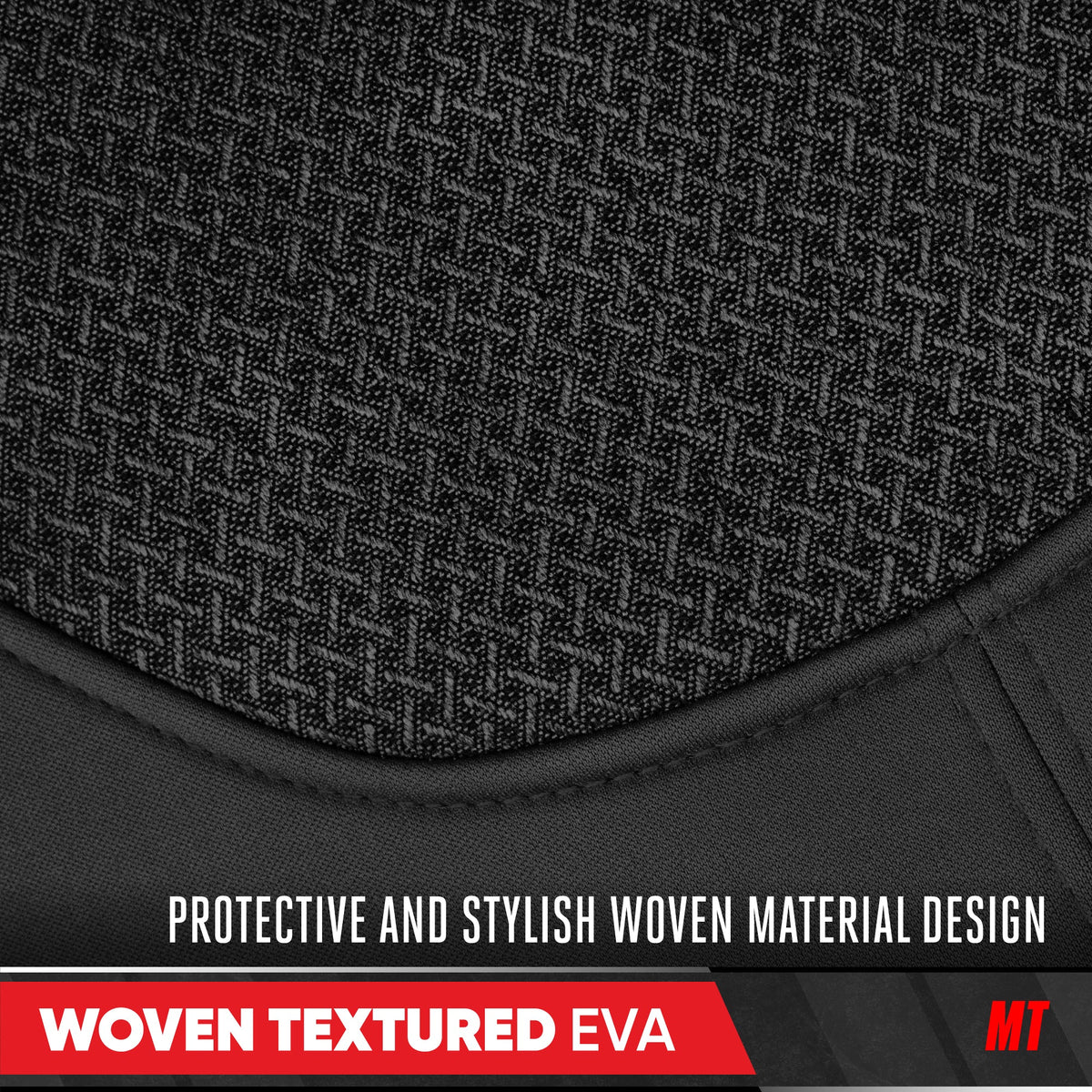 Motor Trend Black Car Seat Covers Set - 2 Front Seats – Spill-Proof Neoprene CarSeat Cover Protector for Cars – Automotive Car Accessories