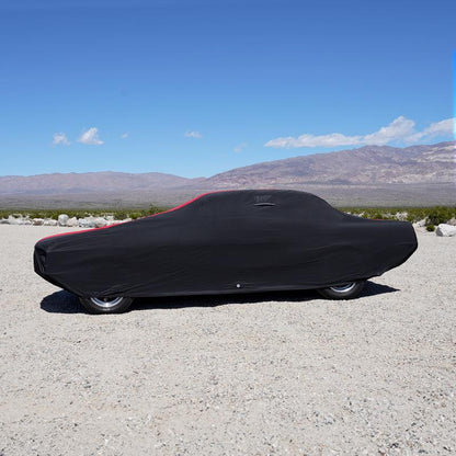 iCarCover Chevrolet SSR 2003-2006 Black Red Pro Series Car Cover