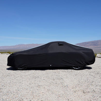 iCarCover Chevrolet Sprint 1985-1992 Black Gray Pro Series Car Cover