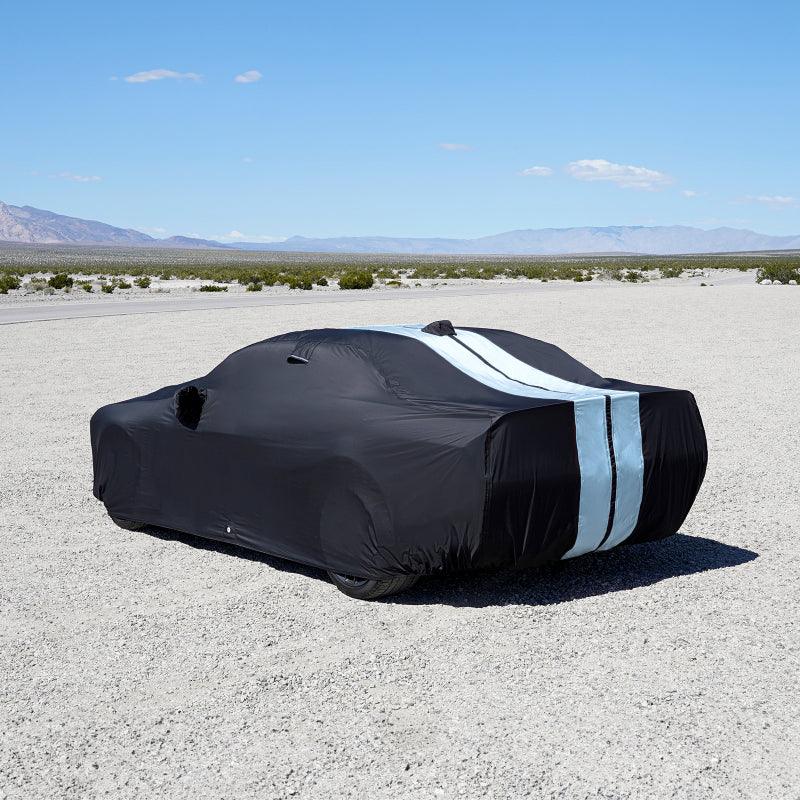 iCarCover Chevrolet Camaro ZL1 Black Gray Pro Series Car Cover