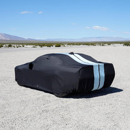 iCarCover Chevrolet Camaro ZL1 Black Gray Pro Series Car Cover