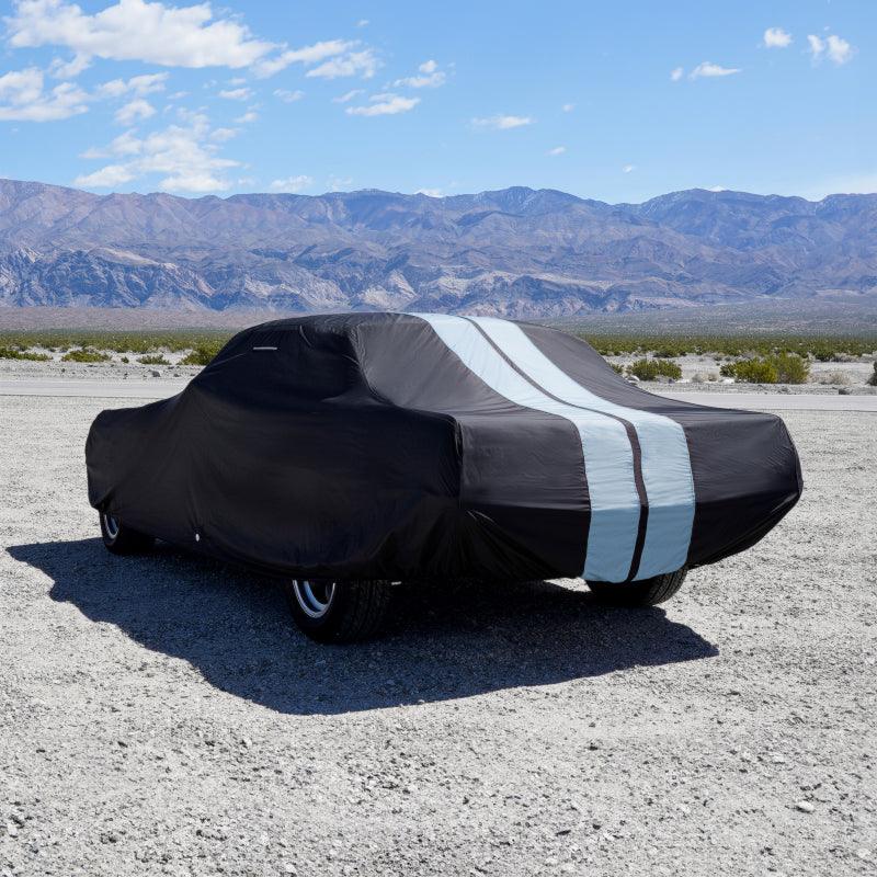 iCarCover Chevrolet Nova Black Gray Pro Series Car Cover