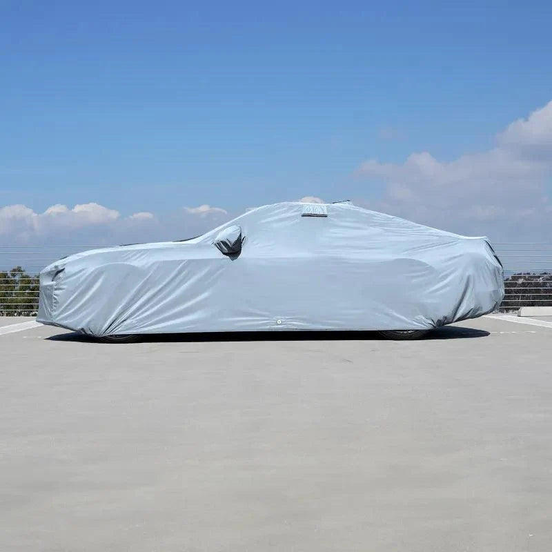 iCarCover Ford Mustang Shelby Gray Black Pro Series Car Cover