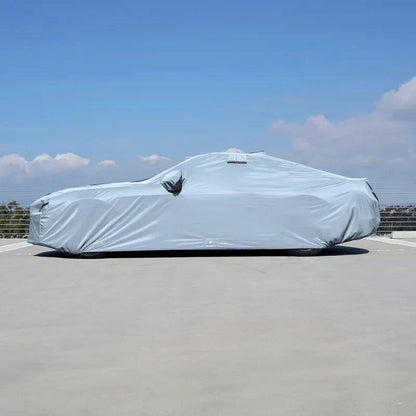 iCarCover Ford Mustang Shelby Gray Black Pro Series Car Cover