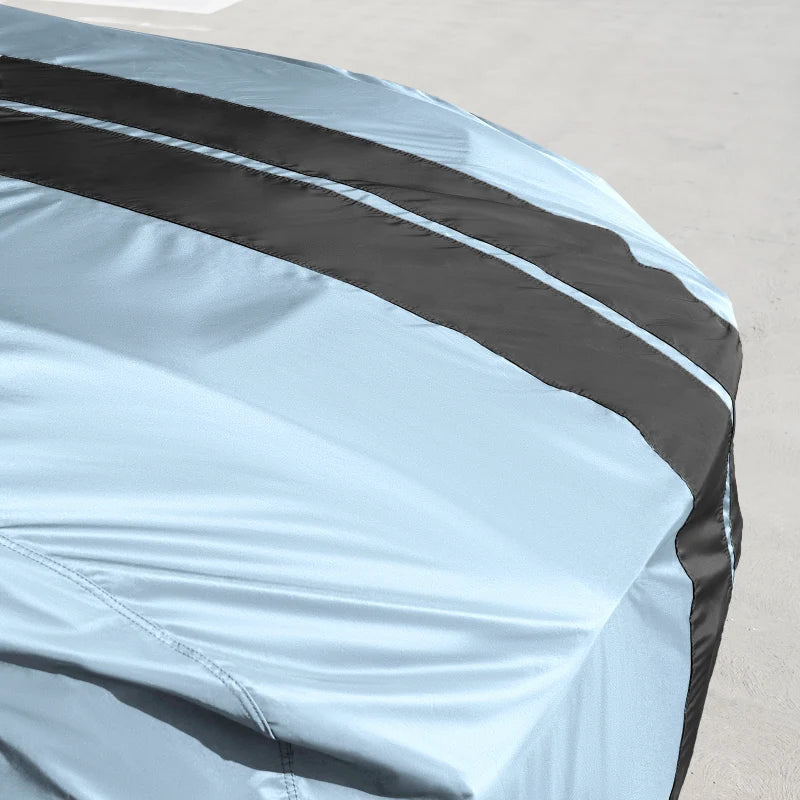 iCarCover Lincoln Continental Mark Gray Black Pro Series Car Cover