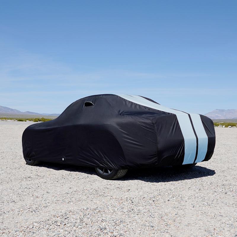iCarCover Chevrolet Sprint 1985-1992 Black Gray Pro Series Car Cover