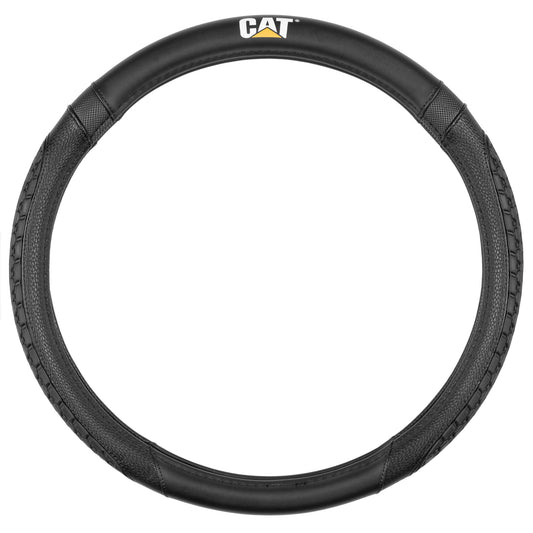 CAT DuraGrip Steering Wheel Cover with Traction Grips for RVs, Semi-Trucks, Trucks, and Big Rigs XXL (Fits 17.5" - 18")