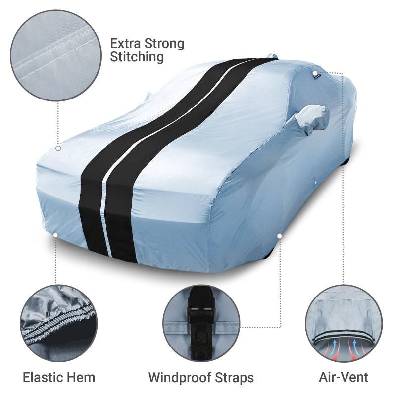 iCarCover Chevrolet Camaro ZL1 Gray Black Pro Series Car Cover