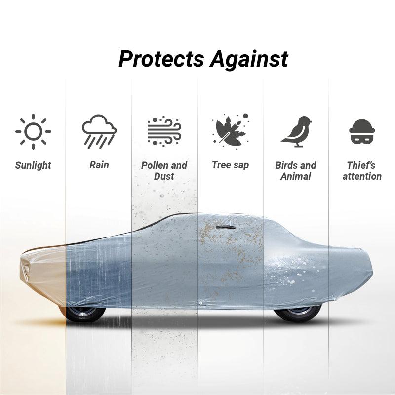 iCarCover Chevrolet Impala Gray Black Pro Series Car Cover