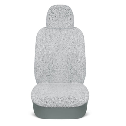 Carbella 2-Pack Plush Sherpa Fleece Front Seat Covers