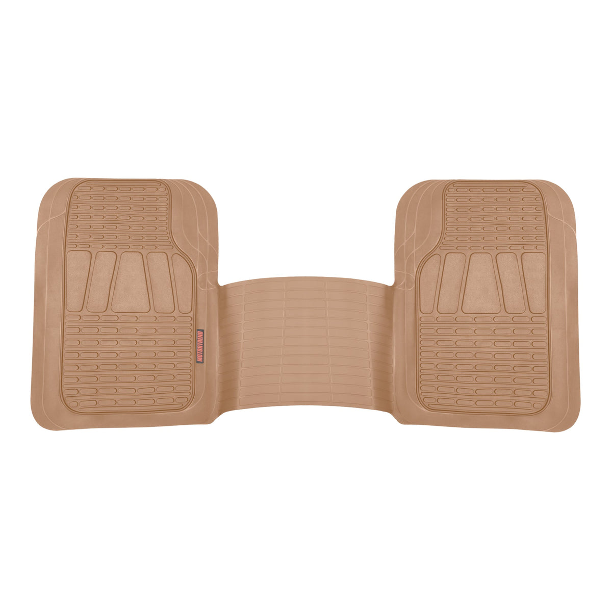 MotorTrend WingRunner Rear Floor Mat - Trim to Fit - Beige