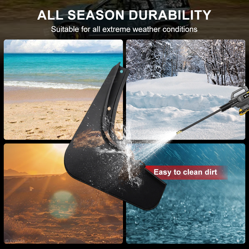 EVBASE Mud Flaps for Rivian R2 Splash Guards No Drilling Precision Fit Splash Fender