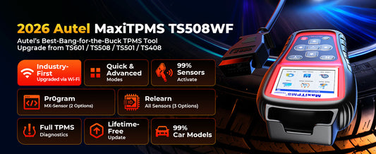 Autel MaxiTPMS TS508WF TPMS Service and Programming Tool