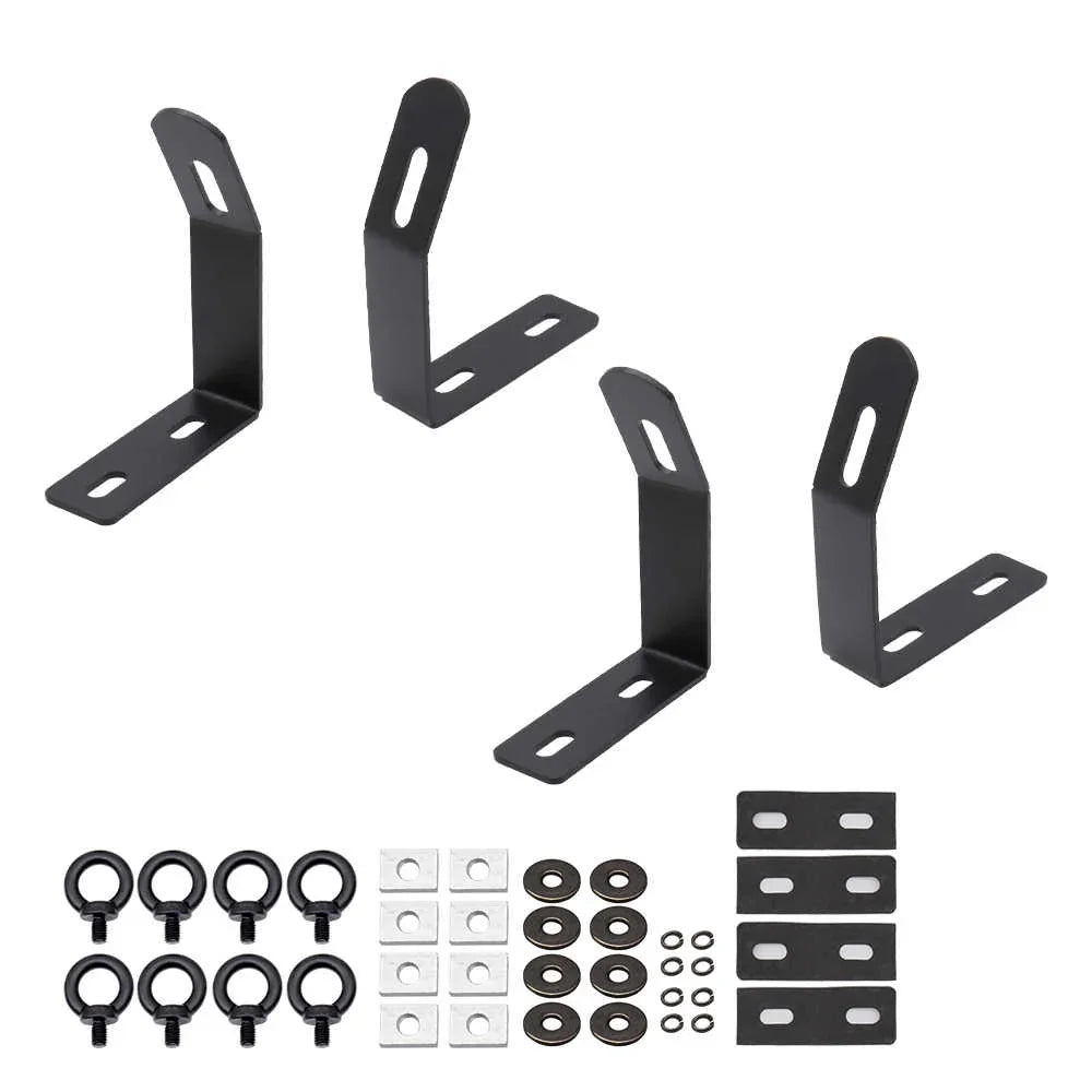 SYNETICUSA Load Stop T-Slot Crossbar Accessory with Secure Built-In Tie Down Handles