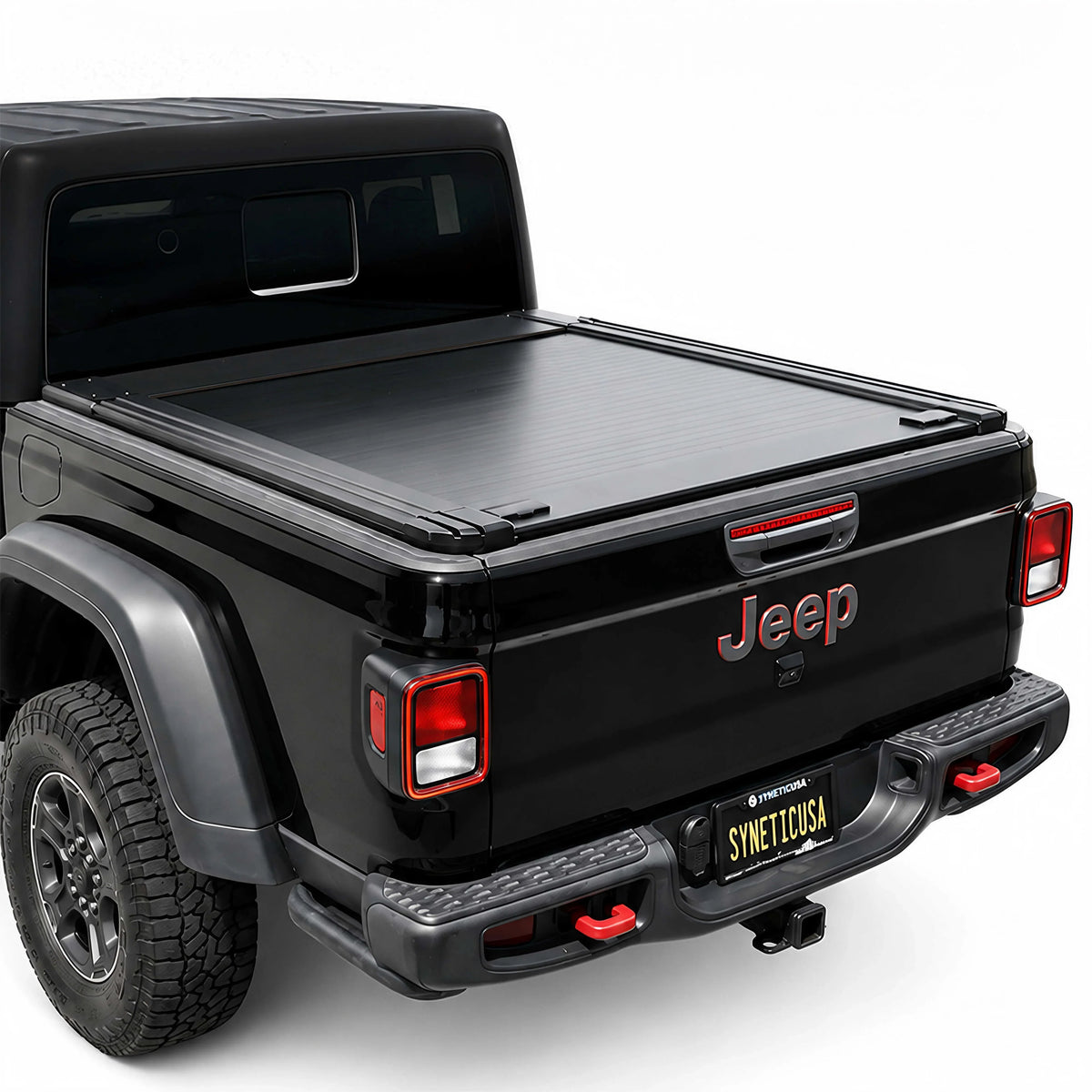 [Stealth Black] SYNETICUSA® MRB Retractable PRO Tonneau Cover