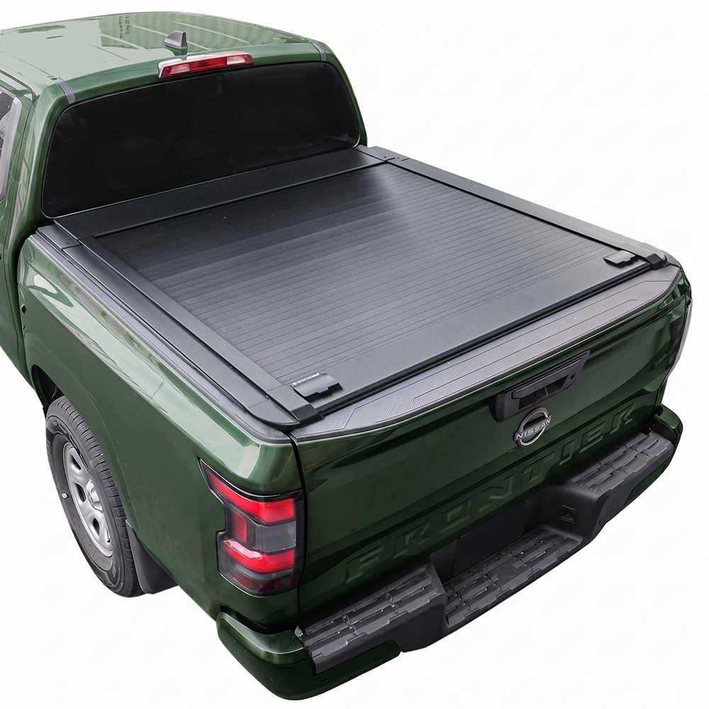 SYNETICUSA Nissan Frontier (6ft Bed) Enhanced MB Retractable Hard Tonneau Cover