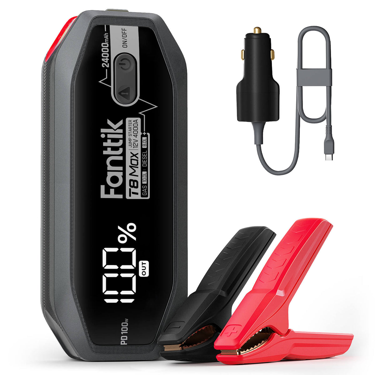 Fanttik T8 MAX 4000A Portable Jump Starter