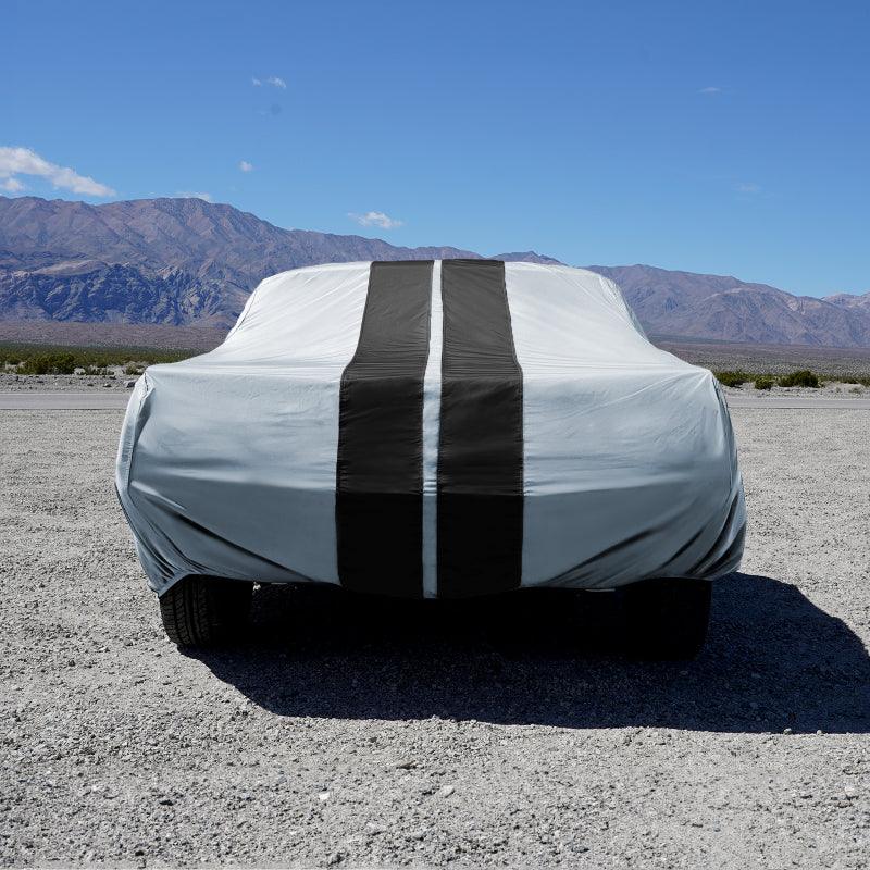 iCarCover Chevrolet Impala Gray Black Pro Series Car Cover