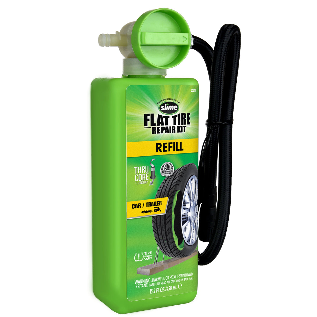 Slime Sealant Refill Cartridge for the Flat Tire Repair Kits - Car
