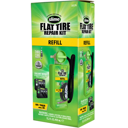 Slime Sealant Refill Cartridge for the Flat Tire Repair Kits - Car